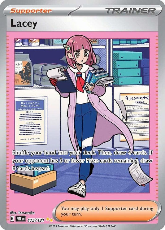 Lacey - 175/131 | Special Illustration Rare | (PRE | SV: Prismatic Evolutions)