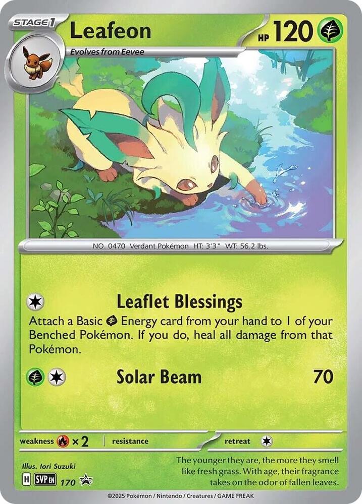 Leafeon (Cosmos Holo) - 170 | Promo | (SVP | SV: Scarlet & Violet Promo Cards)