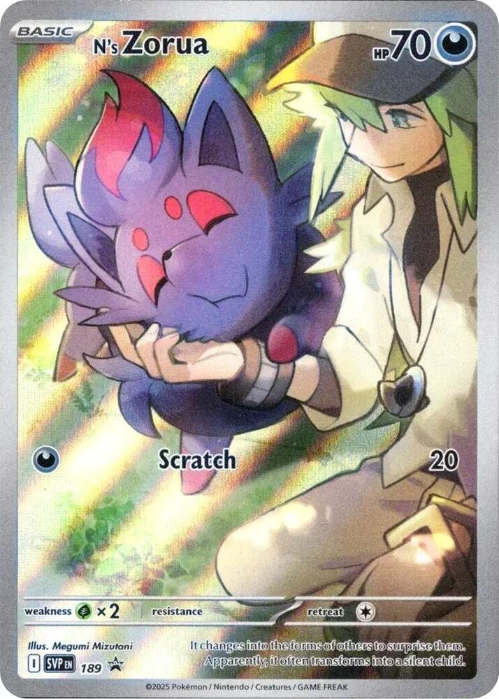 N's Zorua - 189 | Promo | (SVP | SV: Scarlet & Violet Promo Cards)