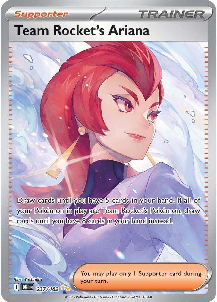 Team Rocket's Ariana - 237/182 | Special Illustration Rare | (DRI | SV10: Destined Rivals)