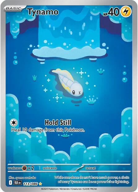 Tynamo - 113/086 | Illustration Rare | (BLK | SV: Black Bolt)