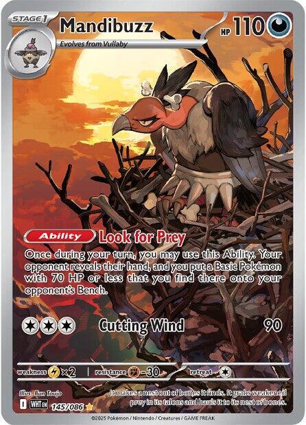 Mandibuzz - 145/086 | Illustration Rare | (WHT | SV: White Flare)