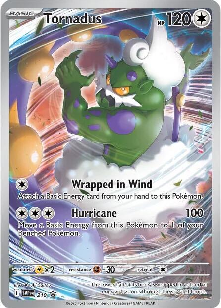 Tornadus - 210 | Promo | (SVP | SV: Scarlet & Violet Promo Cards)