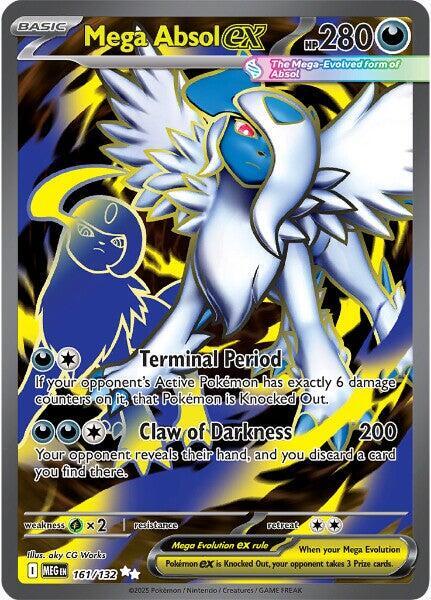 Mega Absol ex - 161/132 | Ultra Rare | (MEG | ME01: Mega Evolution)