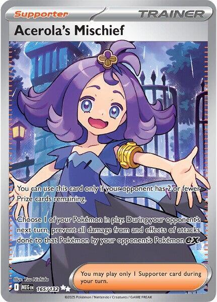 Acerola's Mischief - 165/132 | Ultra Rare | (MEG | ME01: Mega Evolution)