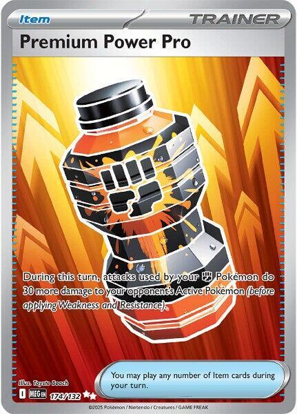 Premium Power Pro - 174/132 | Ultra Rare | (MEG | ME01: Mega Evolution)