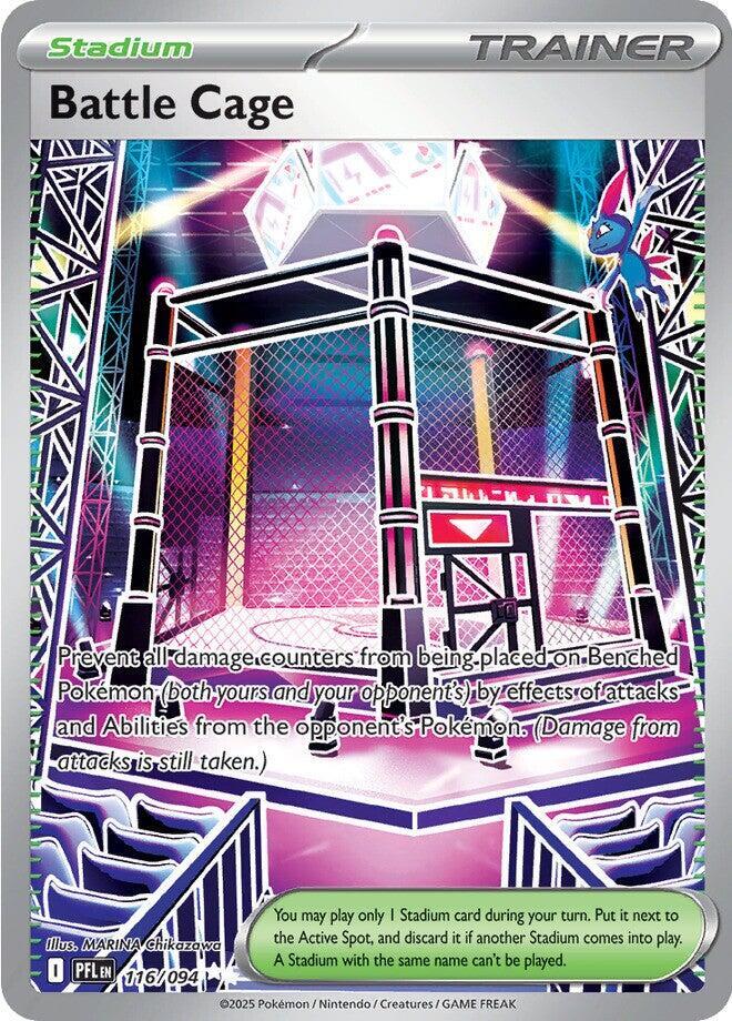 Battle Cage - 116/094 | Ultra Rare | (PFL | ME02: Phantasmal Flames)