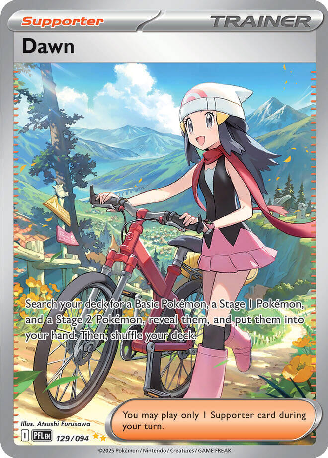 Dawn - 129/094 | Special Illustration Rare | (PFL | ME02: Phantasmal Flames)