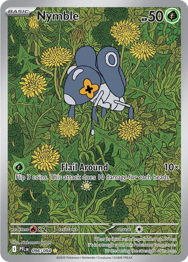 Nymble - 096/094 | Illustration Rare | (PFL | ME02: Phantasmal Flames)