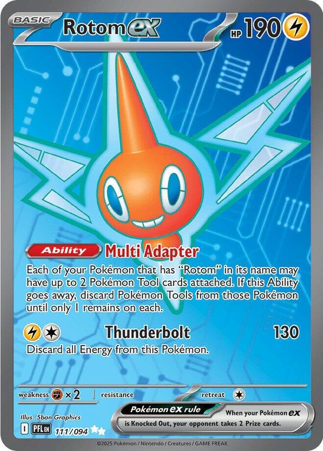 Rotom ex - 111/094 | Ultra Rare | (PFL | ME02: Phantasmal Flames)