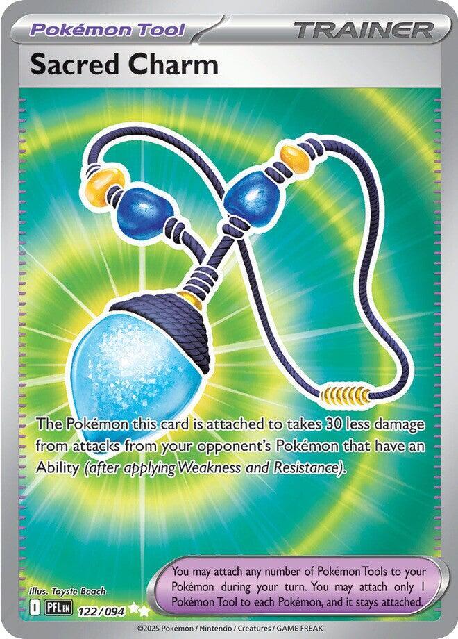 Sacred Charm - 122/094 | Ultra Rare | (PFL | ME02: Phantasmal Flames)