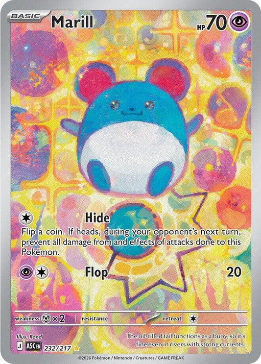Marill - 232/217 | Illustration Rare | (ASC | ME: Ascended Heroes)
