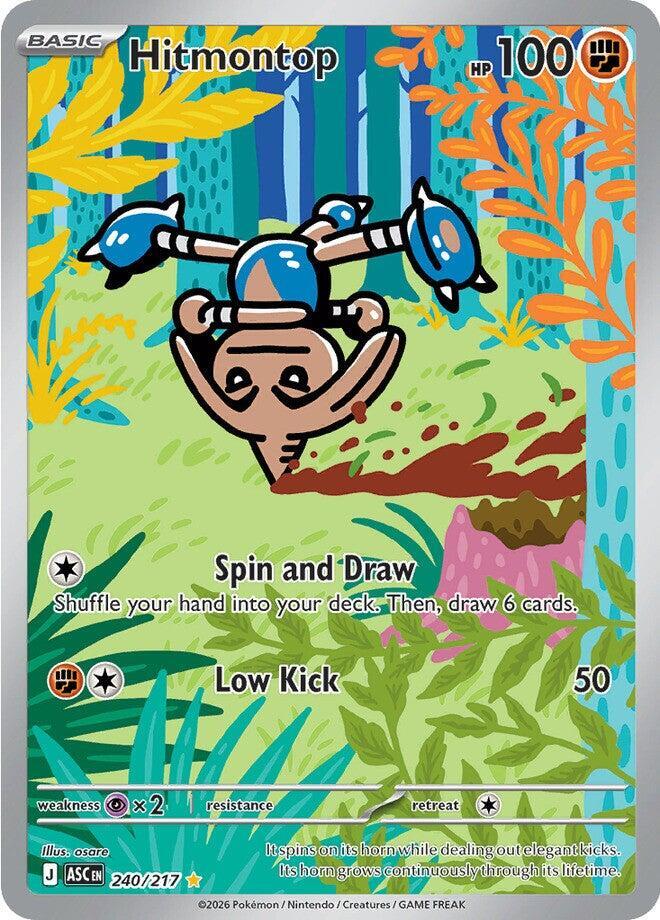 Hitmontop - 240/217 | Illustration Rare | (ASC | ME: Ascended Heroes)