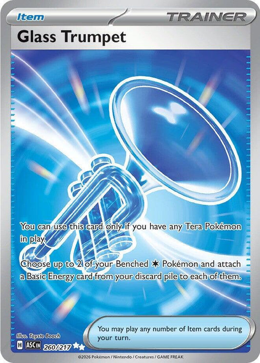 Glass Trumpet - 260/217 | Ultra Rare | (ASC | ME: Ascended Heroes)