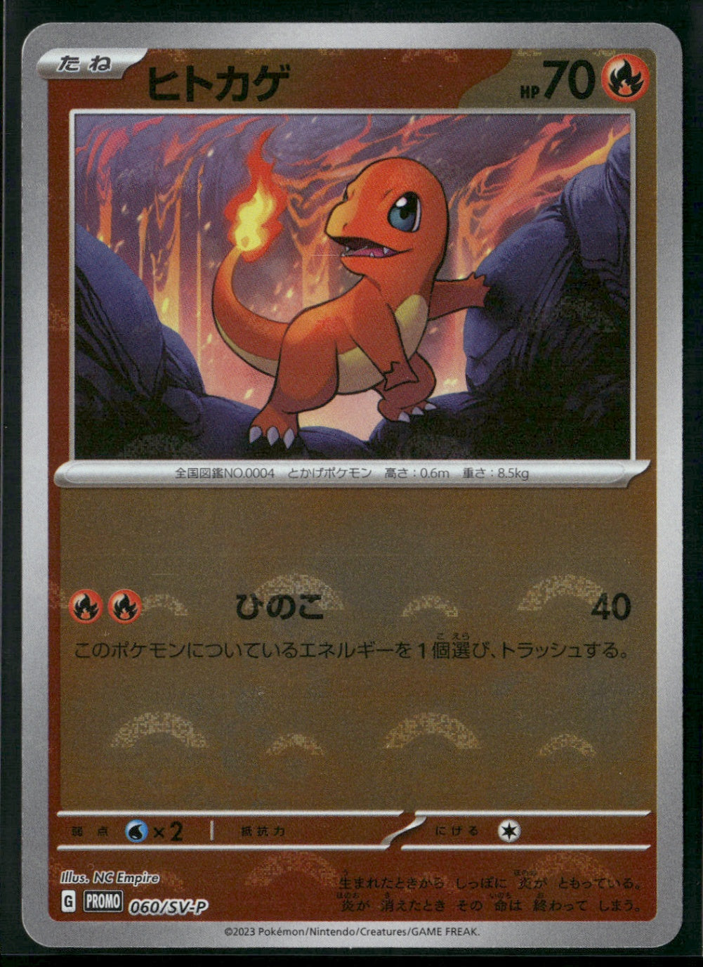 Charmander - Common SV-P Promotional Cards 060/SV-P NM