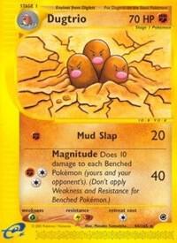 Dugtrio (44) - 044/165 | Rare | (EX | Expedition)