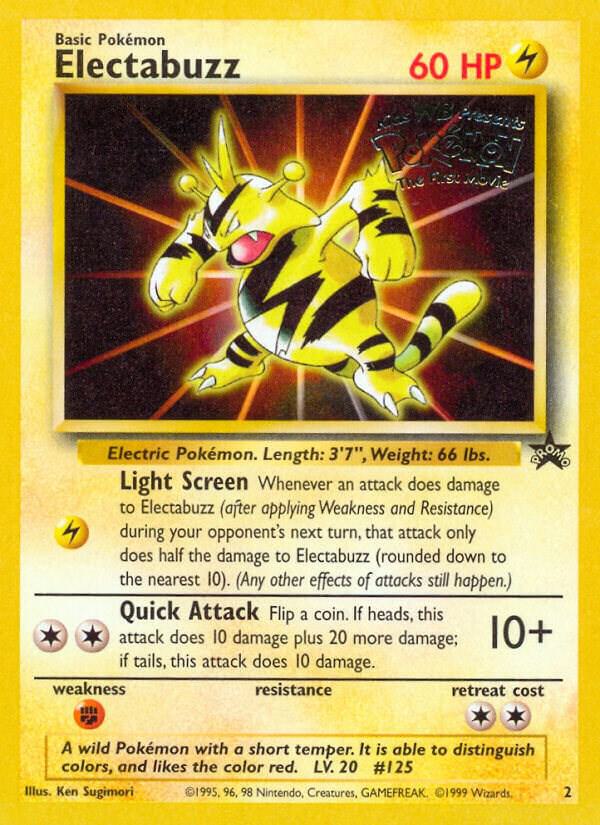 Electabuzz (Movie Promo) - 02/53 | Promo | (PR | WoTC Promo)