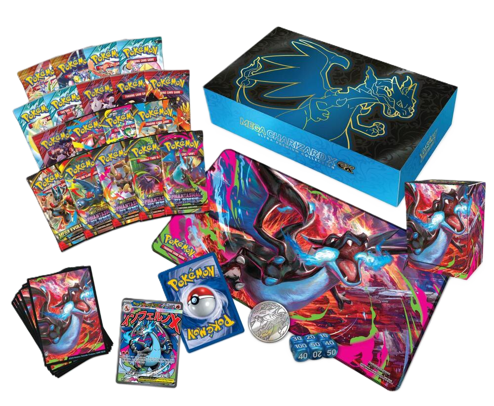 Pokemon TCG: Mega Charizard X ex Ultra Premium Collection