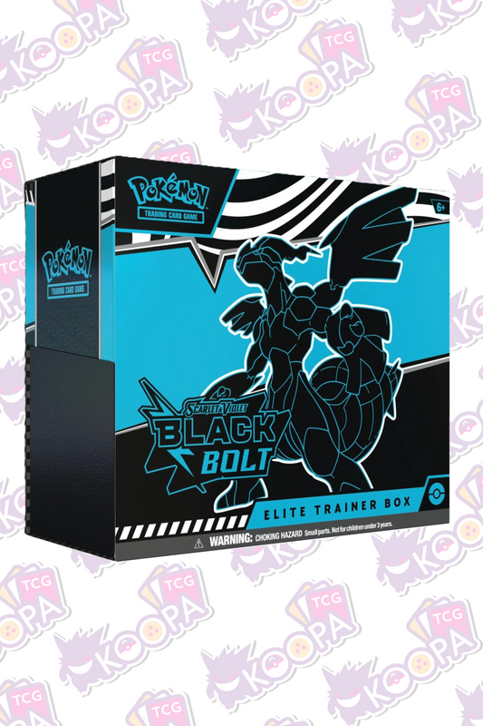 Pokemon TCG: Black Bolt Elite Trainer Box (ETB)