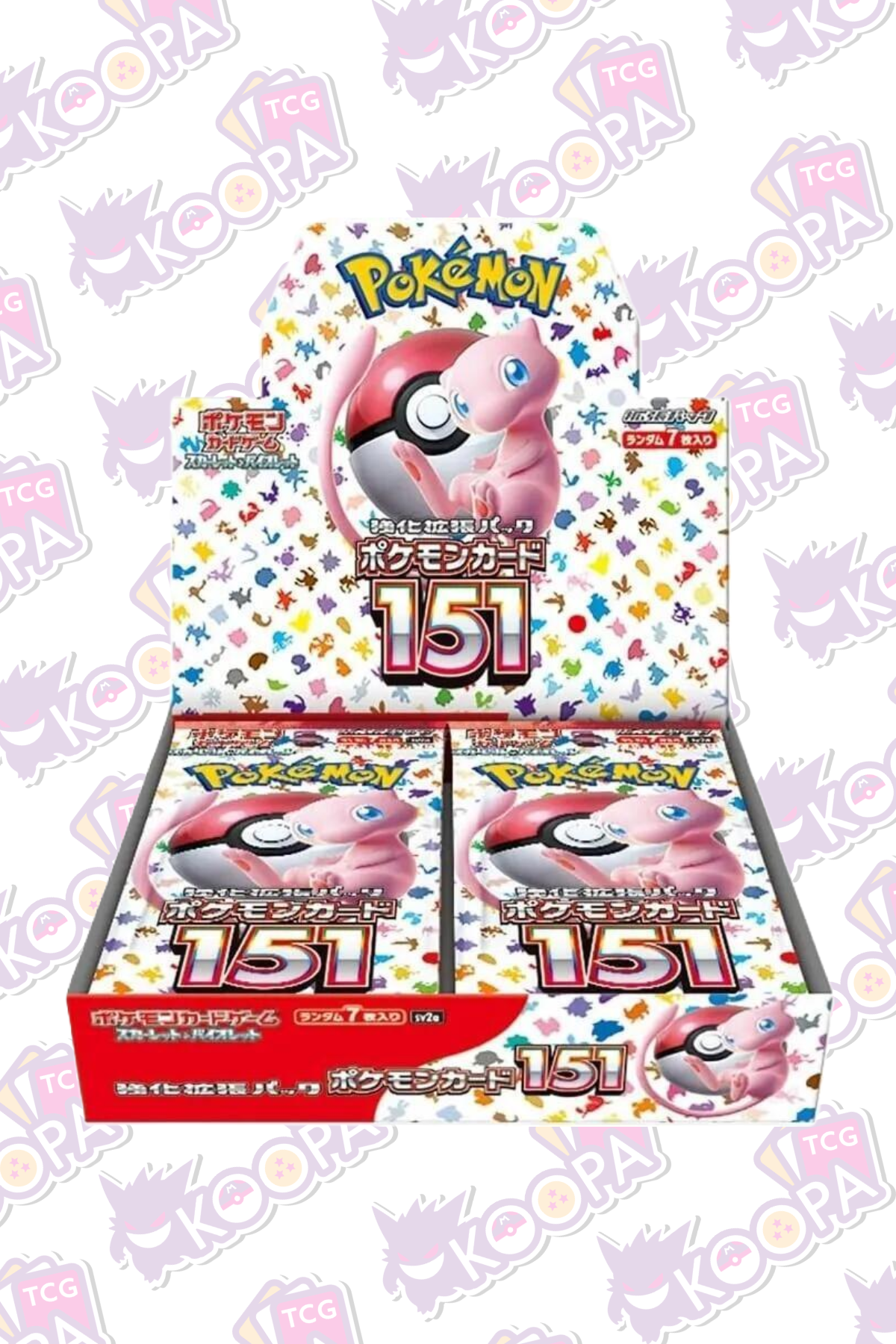 Pokemon TCG Japanese: 151 Booster Box (SV2a)