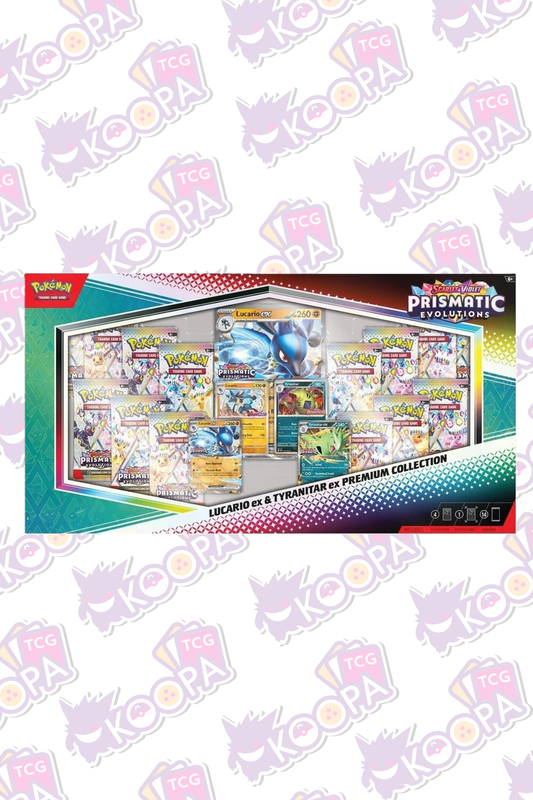 Pokemon TCG: Lucario ex & Tyranitar ex Premium Collection