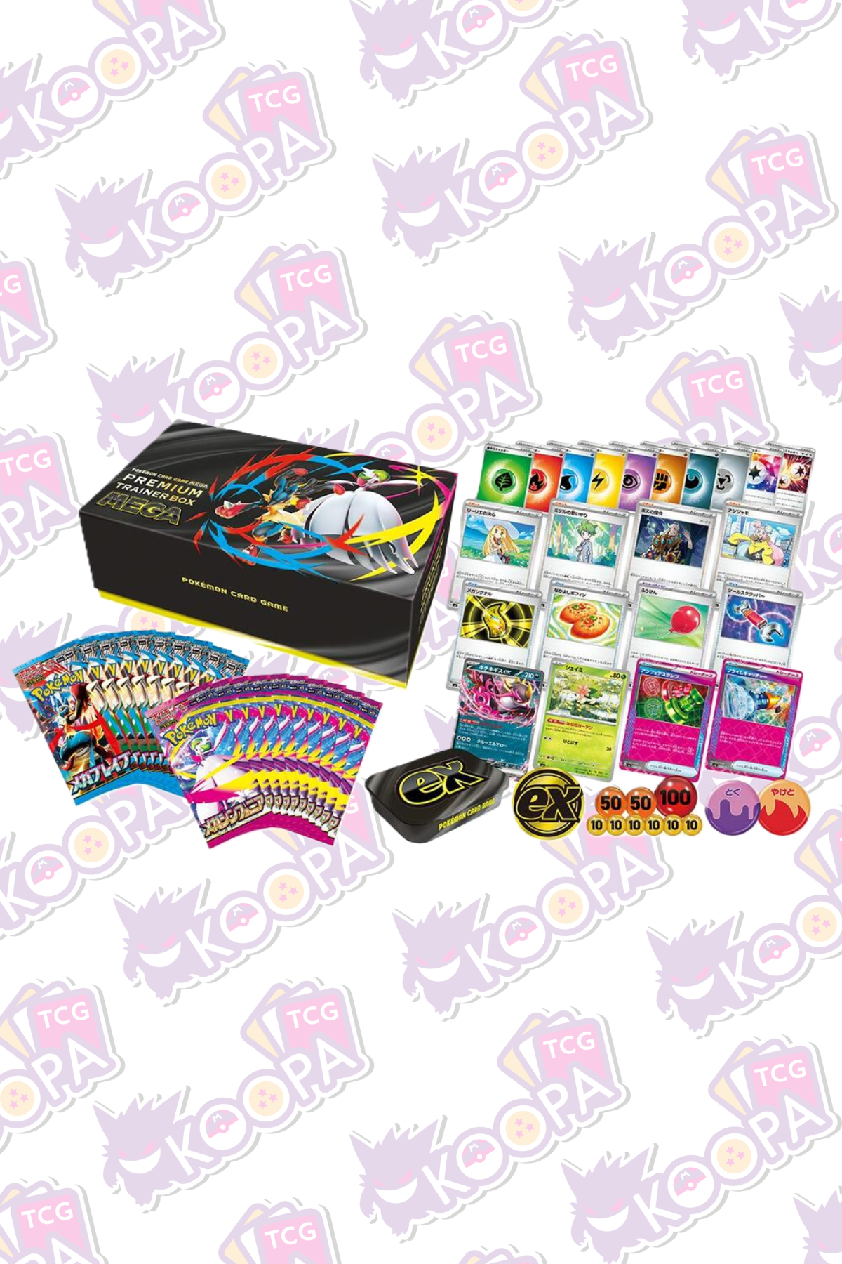 Pokemon TCG Japanese: Premium Trainer Box Mega Brave & Symphonia