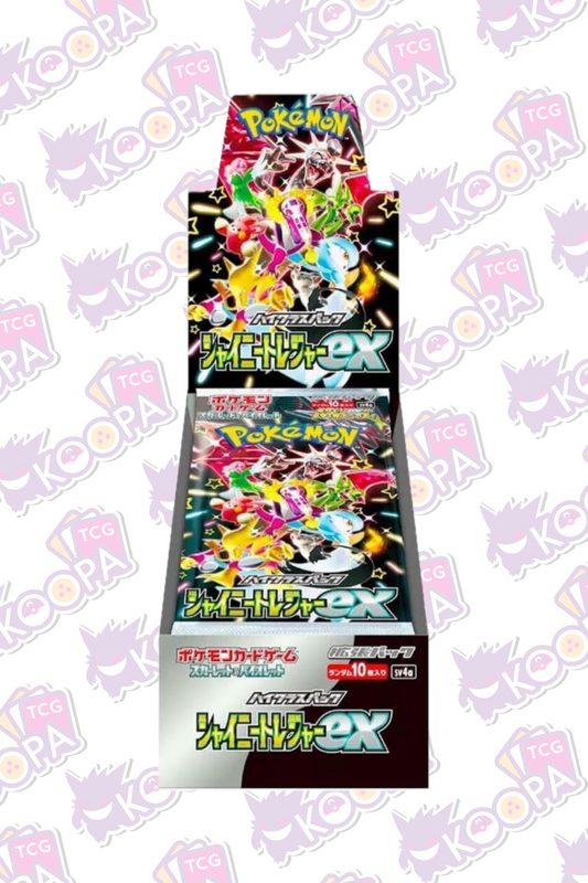 Pokemon TCG Japanese: Shiny Treasure ex Booster Box (SV4a)