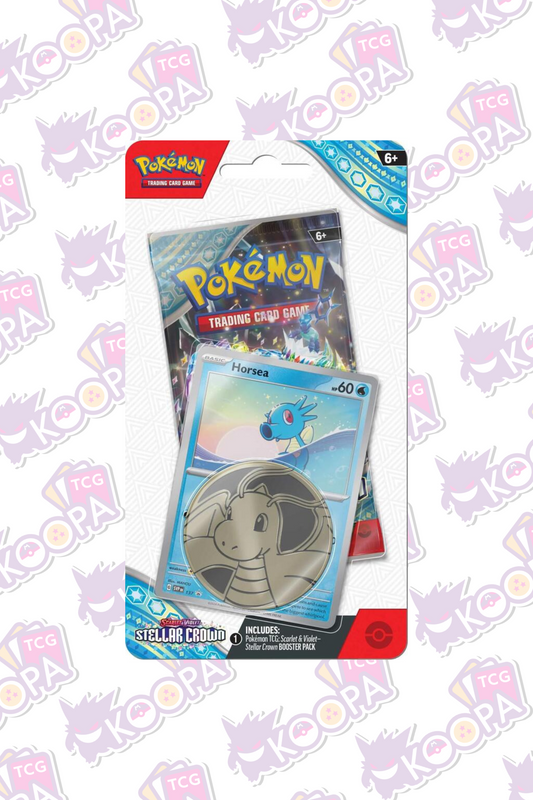 Pokemon TCG: Stellar Crown Single Pack Blister [Horsea or Porygon2]