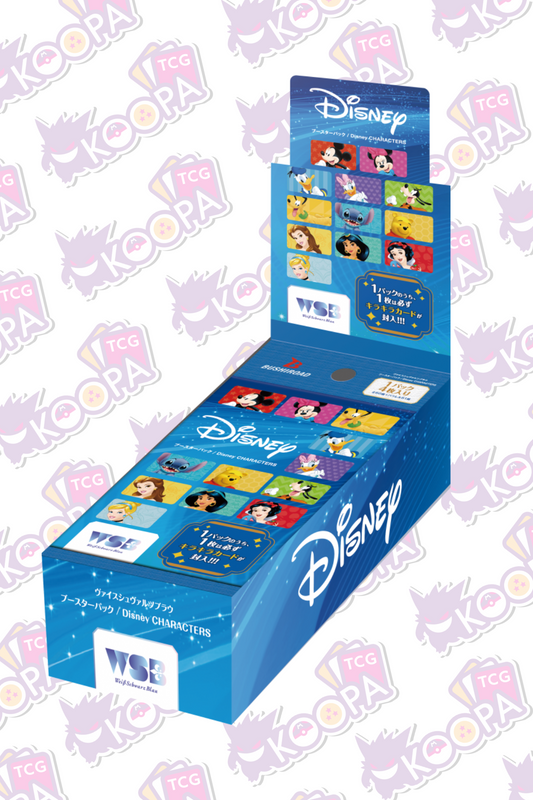 Weiss Schwarz Blau Disney Booster Box