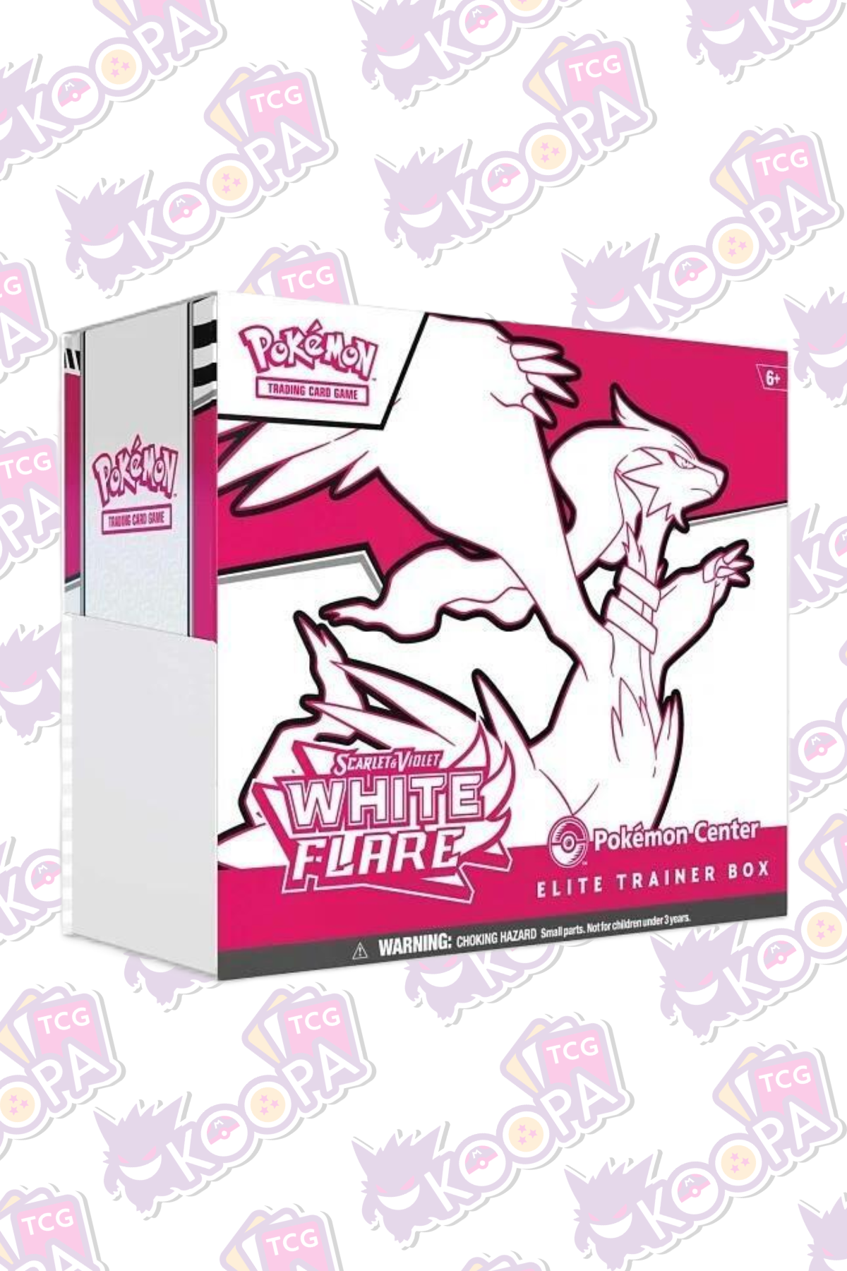 Pokemon TCG: White Flare Pokemon Center Elite Trainer Box (ETB)