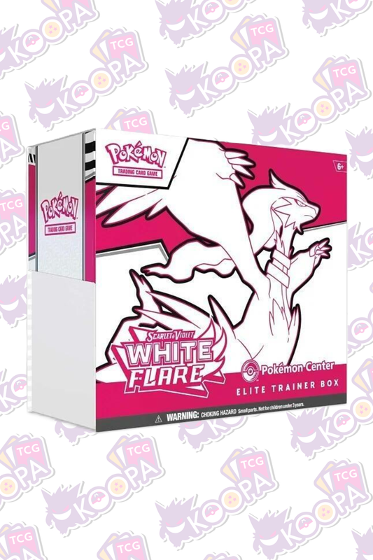 Pokemon TCG: White Flare Pokemon Center Elite Trainer Box (ETB)